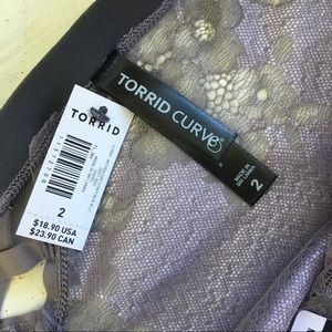 torrid Intimates & Sleepwear - NWT TORRID LAVENDER SILVER LACE PANTY SZ 2 torrid Intimates & Sleepwear - NWT TORRID LAVENDER SILVER LACE PANTY SZ 2